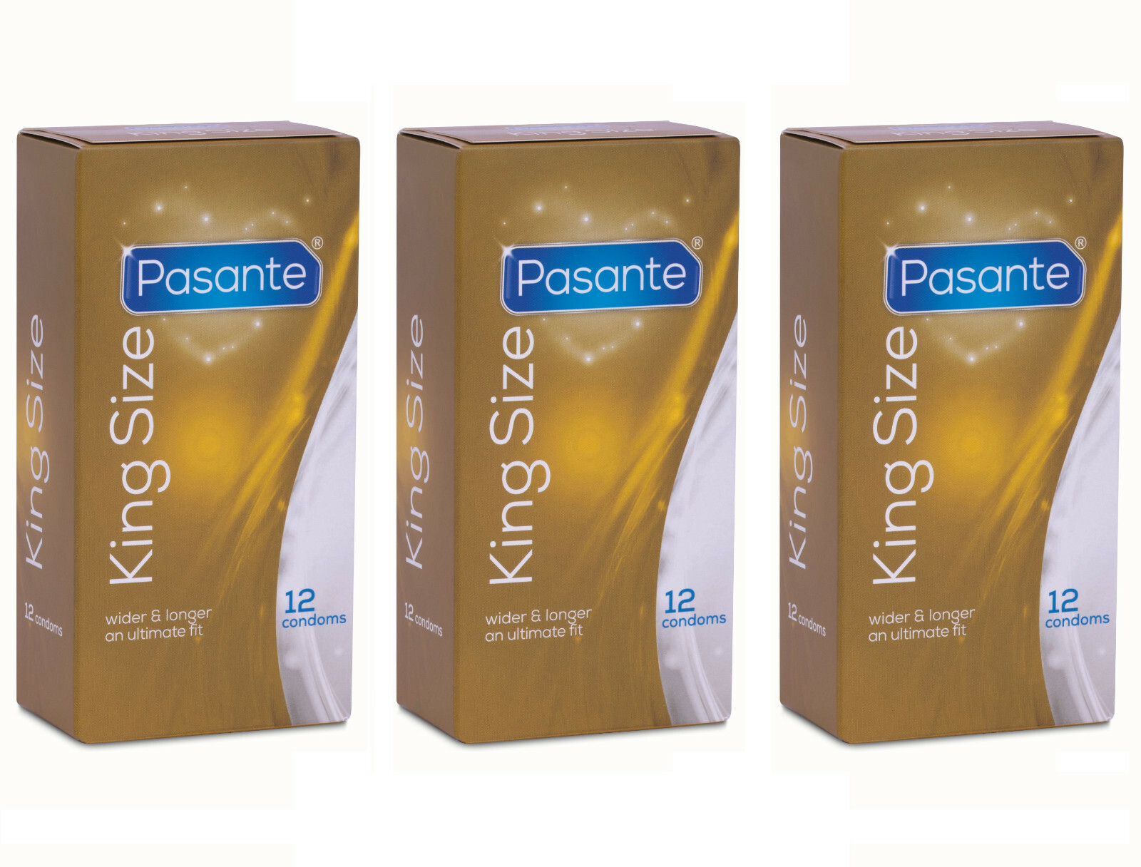 Condoms Condoms Pasante KING SIZE XXL 3 Packs Sealed 36 condom eBay