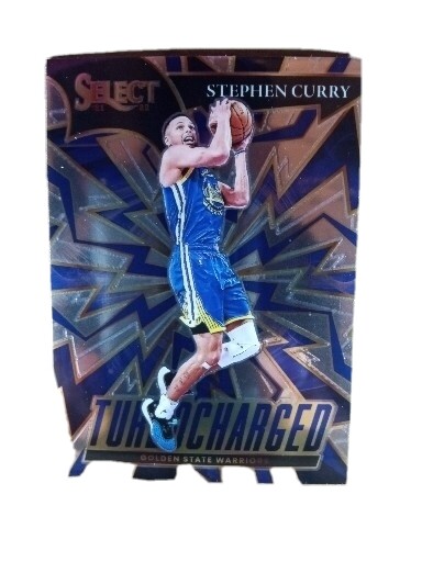 2021-22 NBA Panini Select Turbo Charged Stephen Curry #3