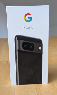 Google Pixel 8 - 256GB - Obsidian (Ohne Simlock) - Neu, Originalverpackt