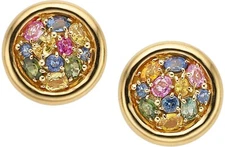 Designer Earrings Gold & Sapphires Chaumet Paris see all images