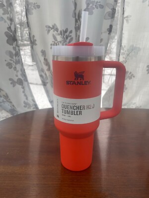 UNRELEASED STANLEY QUENCHER H2.0 FLOWSTATE TUMBLER 40oz TIGER LILY  PLUM | eBay