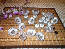 12 Pc ~ ACRYLIC DIAMOND LED COLOR CHANGING LIGHTS , TABLE PARTY DECOR