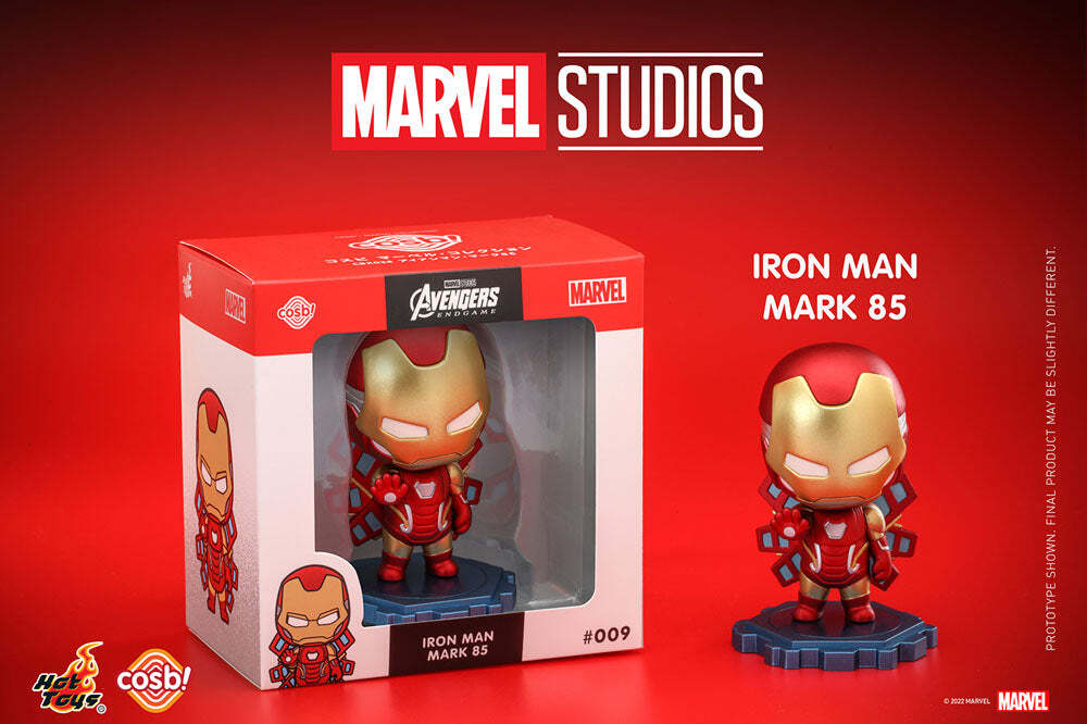 Thumbnail - Avengers: Endgame Cosbi Minifigur - Iron Man Mark 85 (8 Cm)