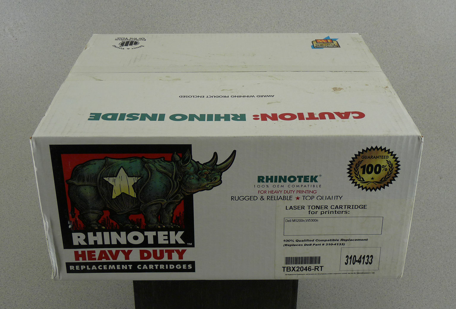 Rhinotek Dell Compatible Black Toner Cartridges 310-4133 for M5200N W5300N