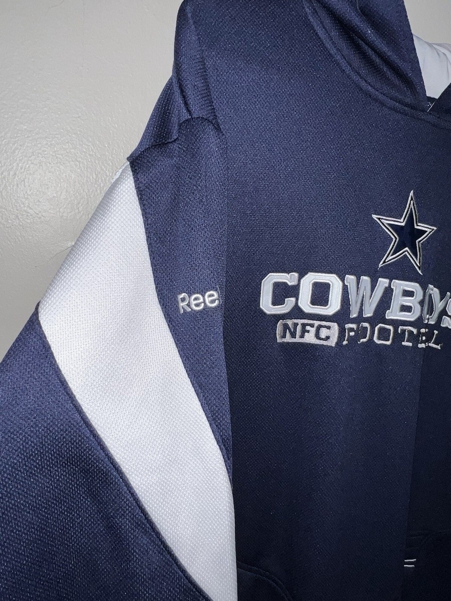 NFL Reebok COWBOYS フード付きジャケット y2k ストリート Vintage NFL 90s Pro Player Dallas Cowboys Puffer Jacket Y2K