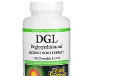 Natural Factors, DGL, Root Extract, 180 Chewa...