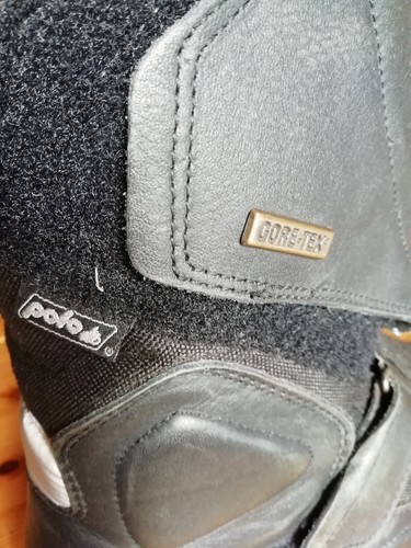 Polo Motorradstiefel Stiefel - Gr. 43 - Schwarz - Guter Getragener Zustand - Bild 9 von 9