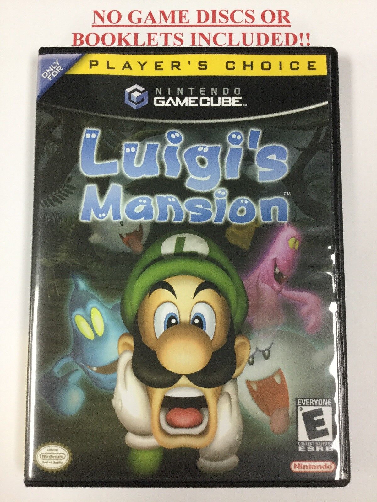 Luigi's Mansion (Nintendo GameCube, 2001) - European Version for sale  online