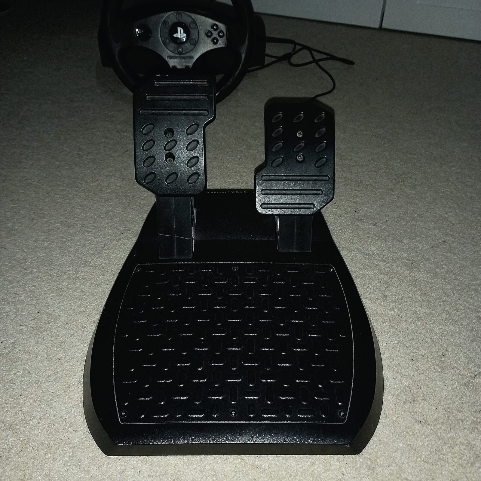 ps4 Thrustmaster steering wheel and pedals eBay