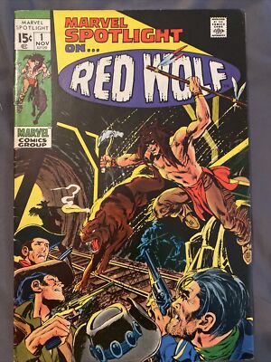 Marvel Spotlight #1 Red Wolf. Great Condition