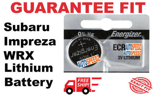 2012 - 2014 SUBARU IMPREZA WRX KEY FOB BATTERY REPLACEMENT REMOTE #76 FOR