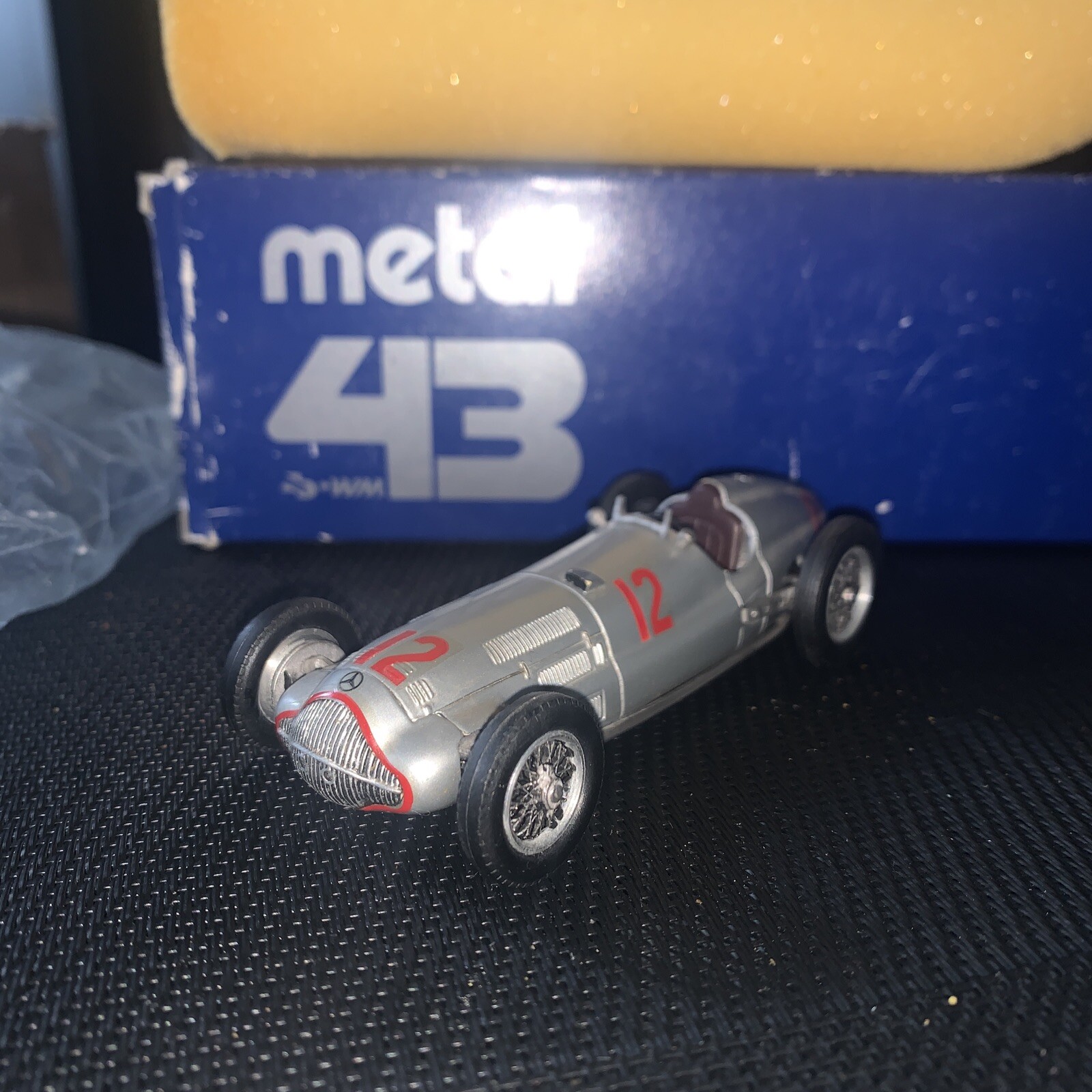 Metal 43 / Plumbies 1/43 Scale PLU70 - 1937 Mercedes Benz W125 #12 Western
