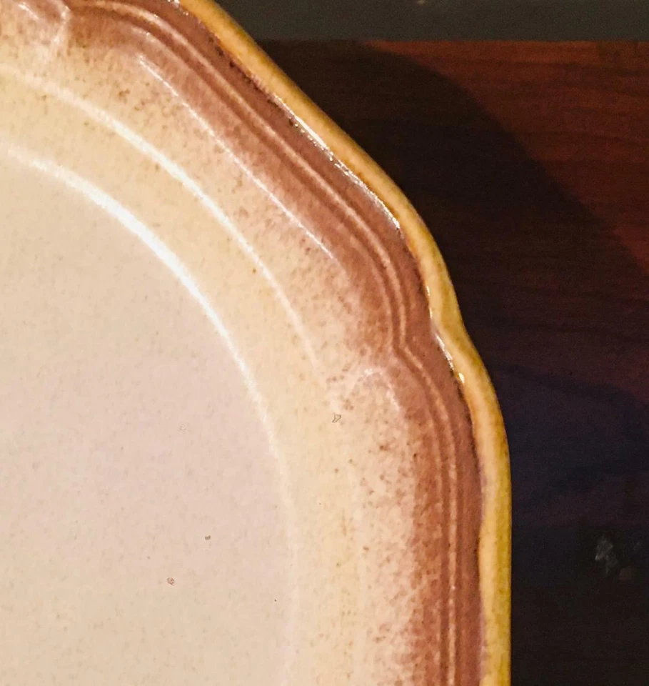 Juego de 8 tazas y platillos Mikasa de colección trigo integral #E8000 marrón gres JAPÓN Foto 2 de 3