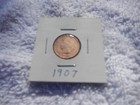 1907 Indian Head Cent Circulated - Perfect For Coin Books! — photo 2