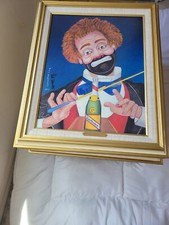 Red Skelton Signed and numbered painting