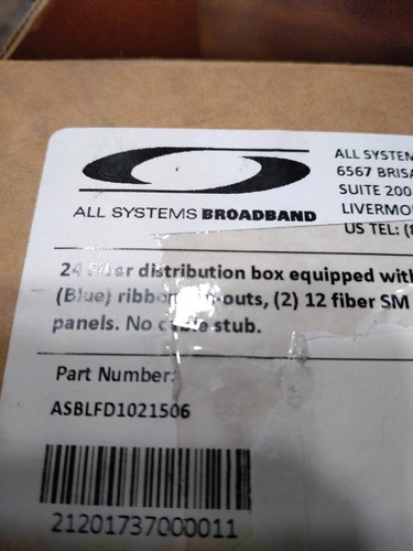 ASBLFD1021506 24 Fiber distribution Box - Picture 7 of 7