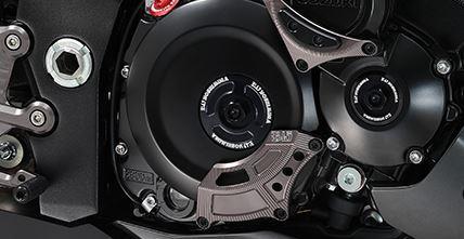 YOSHIMURA JAPAN BLACK ENGINE PLUG SET SUZUKI GSXR1000R L8 2018 - Picture 2 of 2