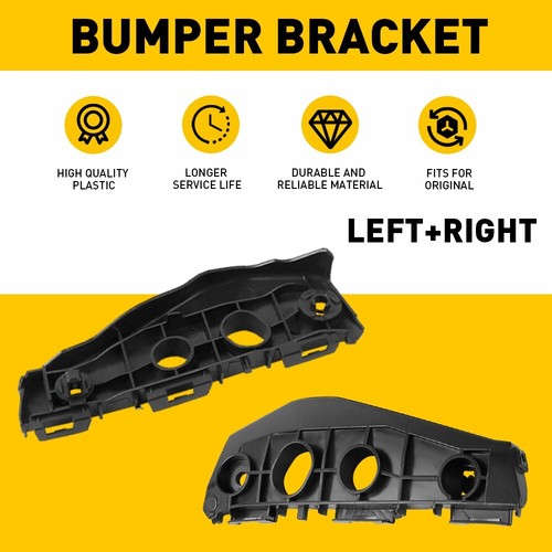 For 2011 2013 Toyota Corolla Front Bumper Cover Brackets Retainers Left Right - Picture 4 of 8