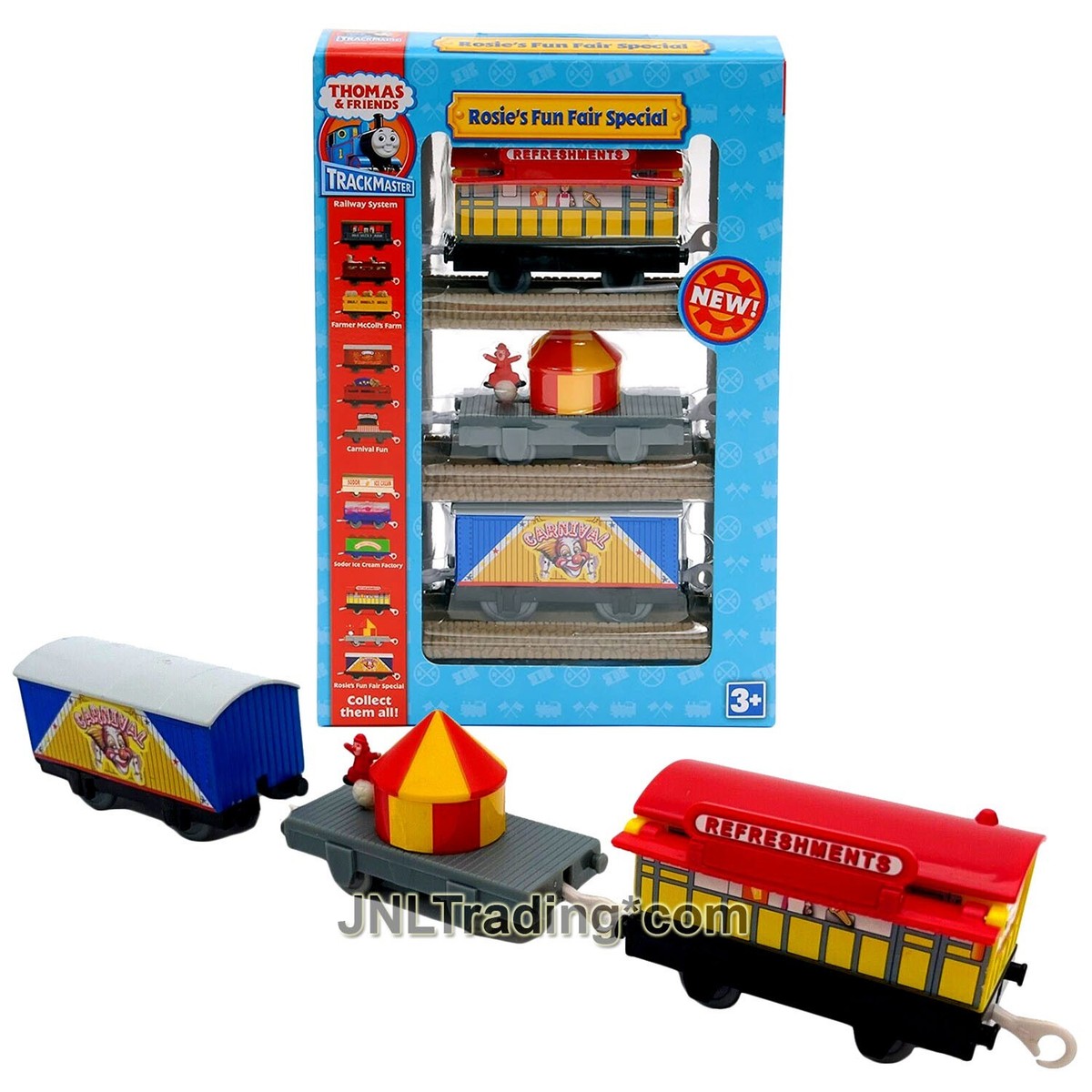 Year 2008 Thomas and Friends Trackmaster Train Cars - ROSIE'S FUN