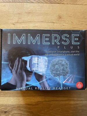 Immerse Plus Virtual Reality Headset Smartphone Neuwertig VR
