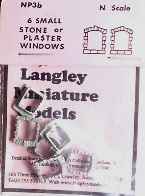 Town Park Bande Socle A102 Non Peint N Gauge Échelle Langley Models Kit 1/148 EB - Foto 8