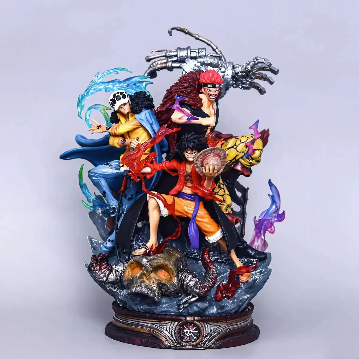 Action Figure One Piece Kid Luffy e Trafalgar