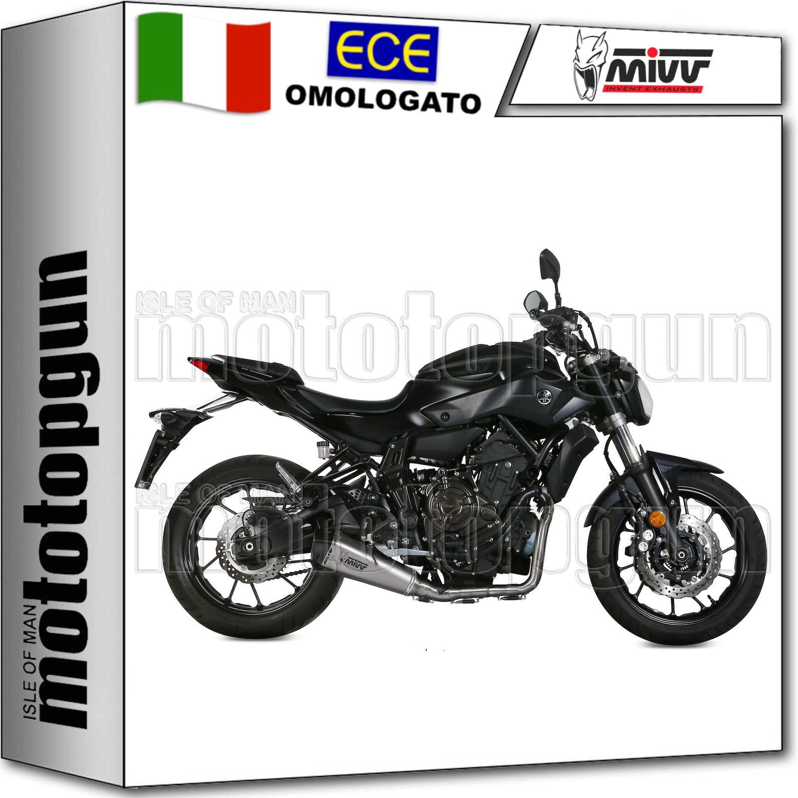 MIVV SCARICO COMPLETO HOMCAT DELTA RACE C YAMAHA MT-07 MT07 2022 22