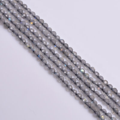 Perline Di Pietra Preziosa Naturale Sfaccettata Di Labradorite - Foto 4