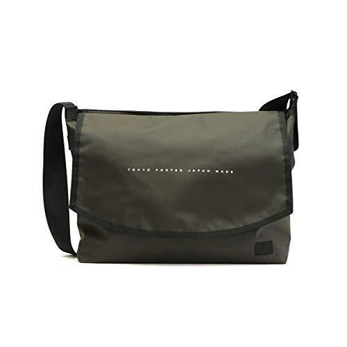 PORTER FLAT MESSENGER BAG Shoulder 861-16803 Khaki NEW Made PORTER FLAT MESSENGER BAG Shoulder 861-16803 Khaki NEW Made