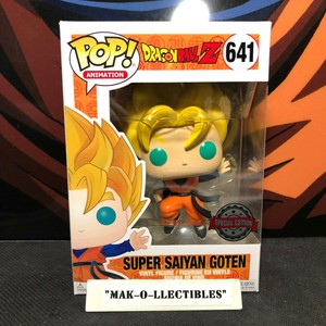 Details About Funko Pop Dragonball Z Super Saiyan Goten 641 Special Edition Hot Topic