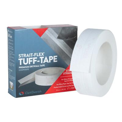 30m TUFF TAPE Kompositprofil Eckschutzschiene Fugendeckstreifen Trockenbau