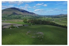 CASTLERIGG STONE CIRCLE, KESWICK, LAKE DISTRICT, UK - 18" x 12" PRINT