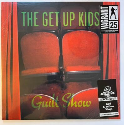 The Get Up Kids Guilt Show LP Vinyl Record Newbury Exclusive Red & Yellow-NEW