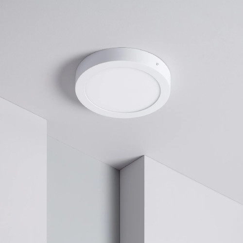 Plafoniera Circolare LED 18W Bianco Neutro 4000K - Kit Montaggio Incluso