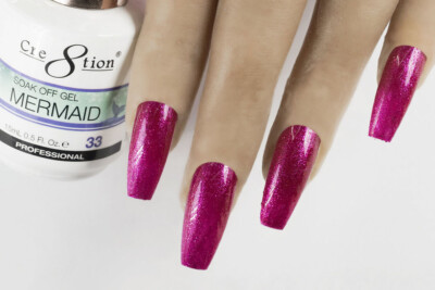 Cre8tion Led/UV Soak Off Gel .5oz - Mermaid #33