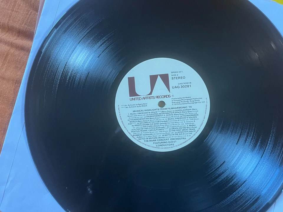 The Rank Concert Orchestra – Musical Highlights From Film Harmonic '79 NEAR MINT - Bild 3 von 4