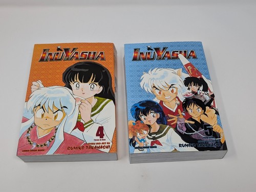 Inuyasha Omnibus Three in One Volumes 1-5 (Digest 1-15) English Manga Viz Media - Imagen 12 de 15