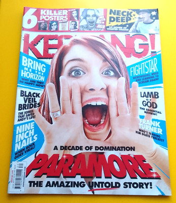 Kerrang! 1578  July 25 2015 - Paramore, Hayley Williams, Black Veil Brides