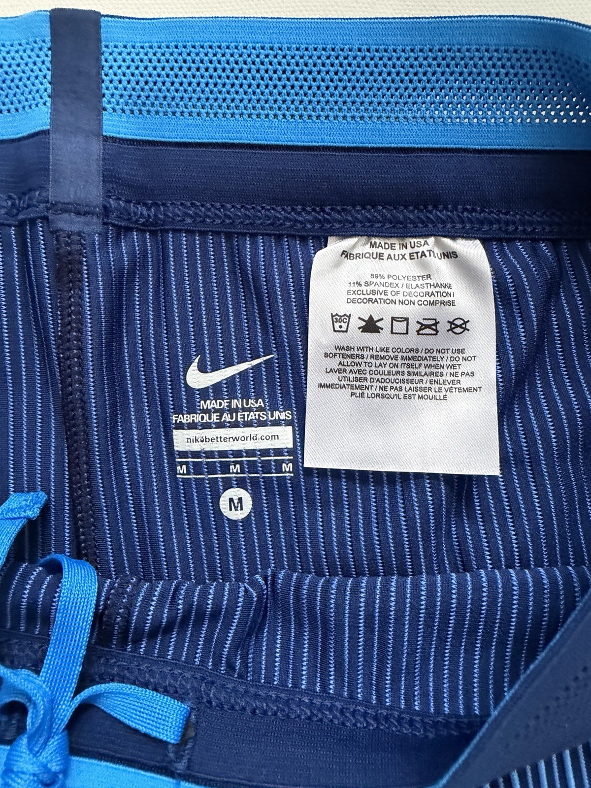 Nike Women’s Pro Elite Track & Field Tights Medium Made In The USA AO8496-000 thumbnail 4