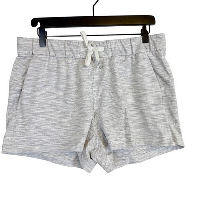 Lululemon On The Fly Shorts 2.5'' Wee Are From Space Nimbus Battleship Gray - 10