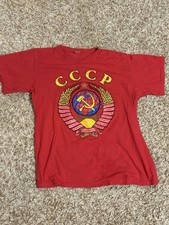 CCCP Hammer and Sickle T-Shirt Teximport, Size XL