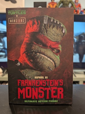 NECA TMNT X Universal Monsters RAPHAEL Frankenstein's Monster  Ultimate AF NIB