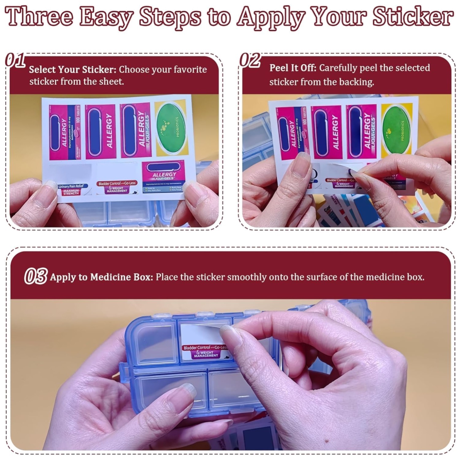 Travel-Friendly Medication Organizer