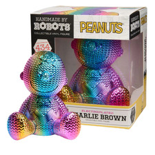 Handmade By Robots Vinyl - Charlie Brown Electroplated 434 - Collector Edition