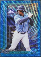 2025 Topps Pro Debut - Chrome Blue Wave Refractor Brailer Guerrero #PDC-164 NM