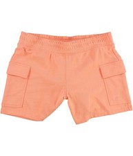 Calvin Klein Womens Solid Pull On Casual Walking Shorts, peach, L