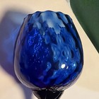 Dan Brini Blue Glass Wine Glass Glossy Finish Imported from Italy — photo 9