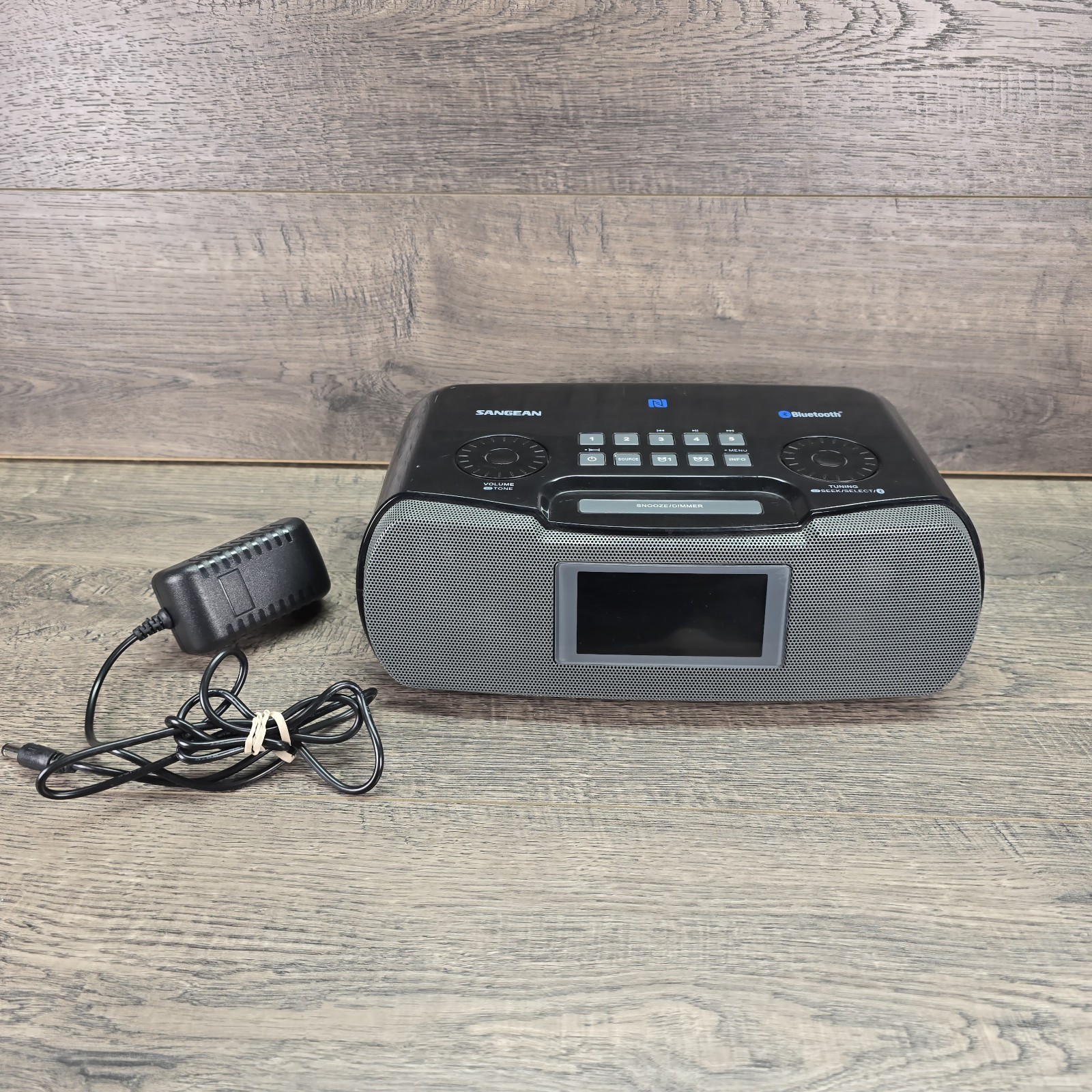 Bluetooth Sangean Rcr-20 Am/fm Radio Memory Tested Sounds Great