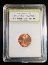 2000-D Lincoln 1c Brilliant Uncirculated (INB Certified)