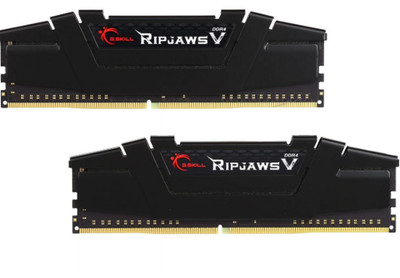 G.SKILL Ripjaws V Series 64GB (2x32GB) DDR4-3600 F4-3600C18D-64GVK UDIMM Memory